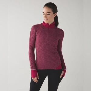 Lululemon Runderful 1/2 Zip
Pink size 6